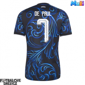 Argentina Rodrigo De Paul #7 Venkovní Dres MS 2026 Krátký Rukáv